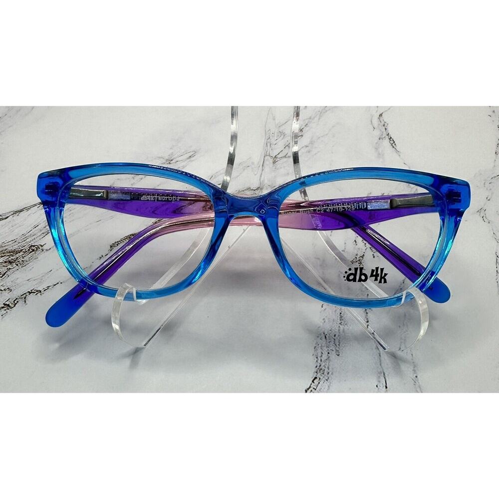 DB4K By Europa-Kids Frames-Sugar Rush C2-Blue/Violet/Pink-47-16-125-NEW w/CASE